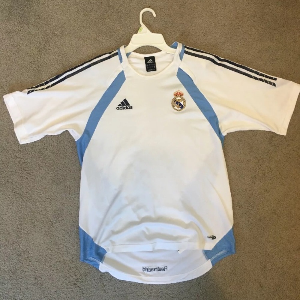 Men’s Adidas Real Madrid Practice Jersey Medium